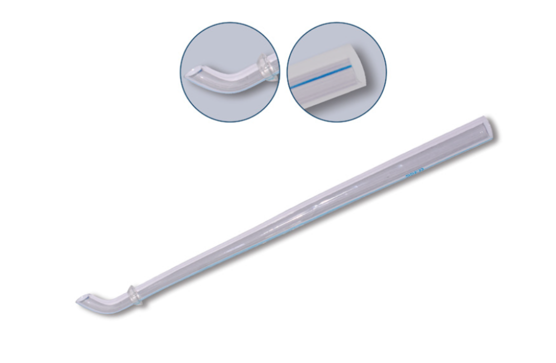 Angled Arterial Cannula with Suture Bulb