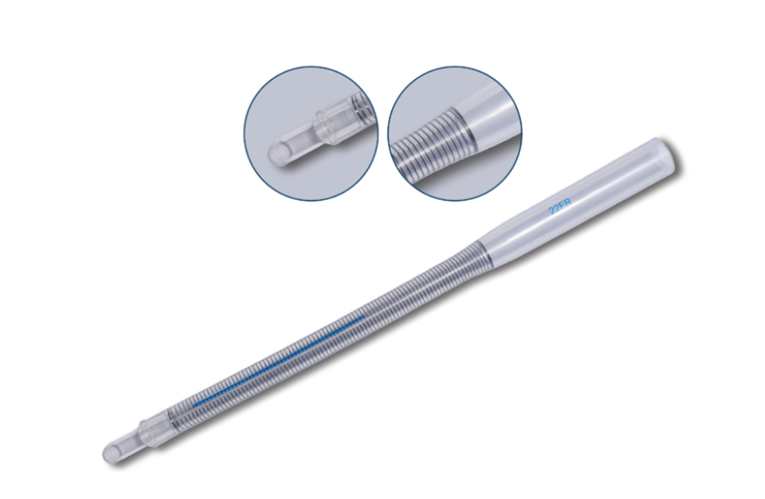 Straight Arterial Cannula with Suture Bulb