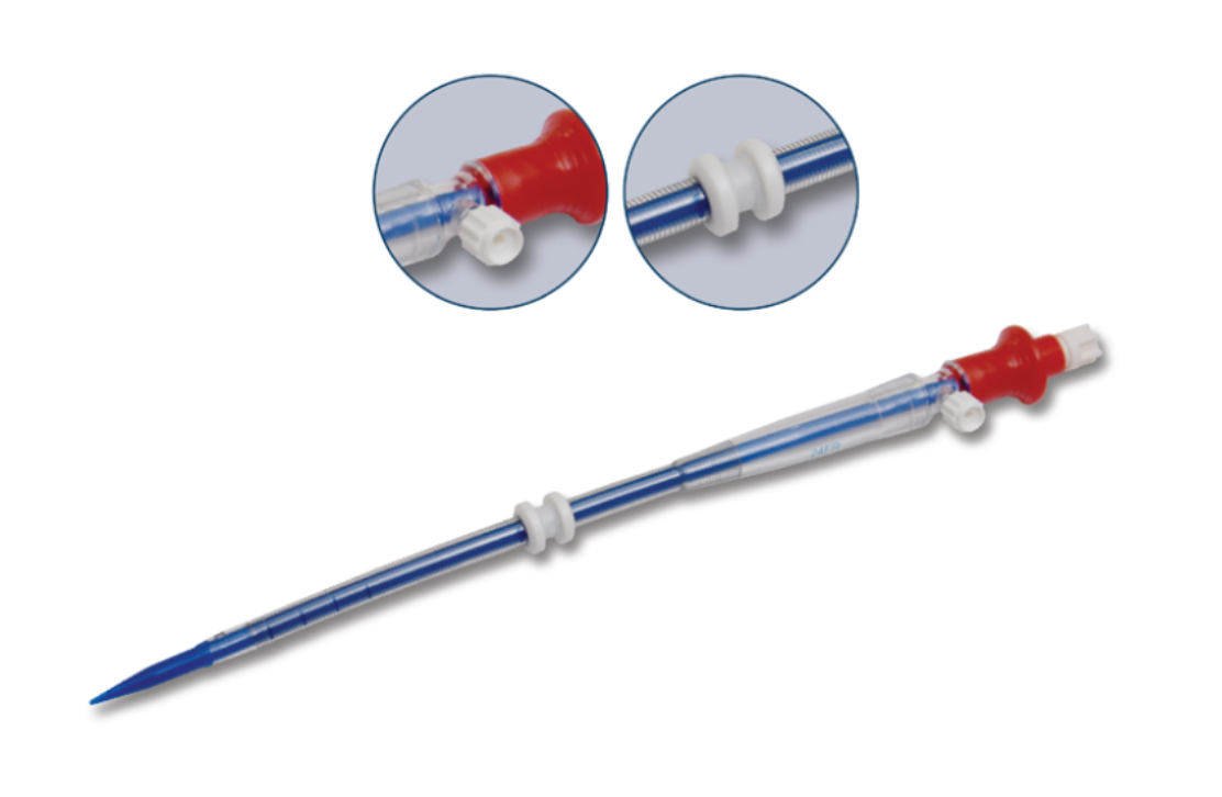 Femoral Arterial Cannula with Side Holes